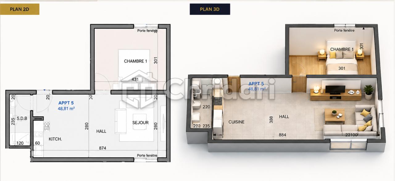 Luxury studio for sale in Marrakech