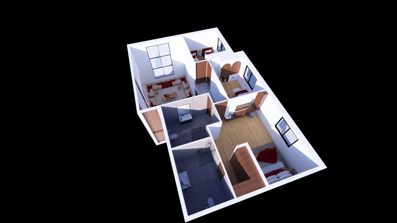 Duplex de luxe à Guéliz