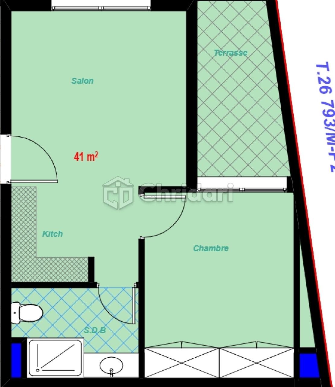 High-end studio for sale in Marrakech Guéliz