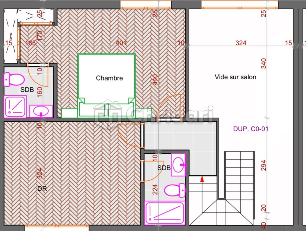 Luxury 2-bedroom duplex in Marrakech