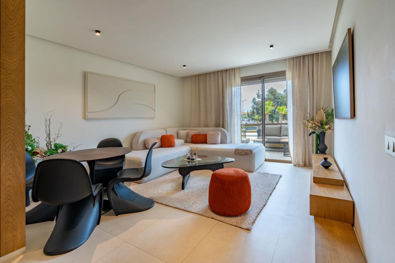 Appartement de luxe de 2 chambres à vendre à Marrakech Agdal