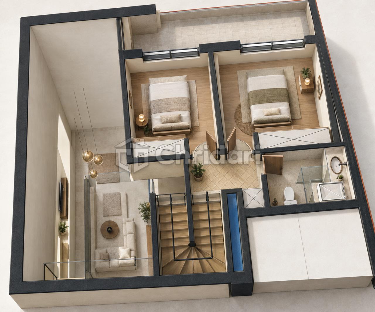 Duplex neuf à vendre à Marrakech Guéliz