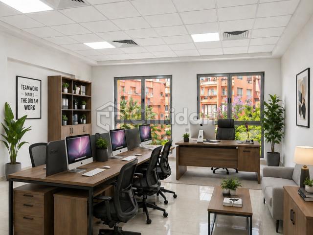 Ideal office in Majorelle, Allal El Fassi Boulevard