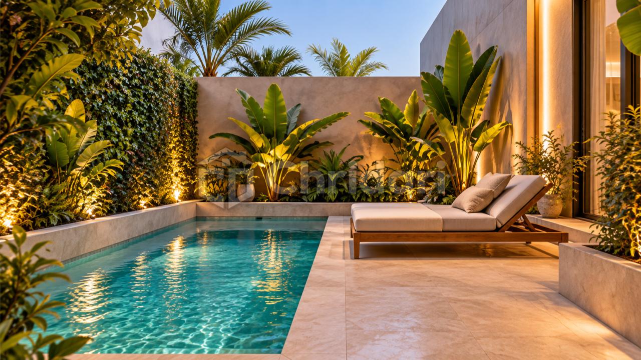 Duplex haut standing avec piscine privée à Marrakech