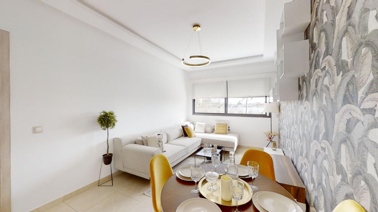 Appartement moderne de 3 chambres à Témara