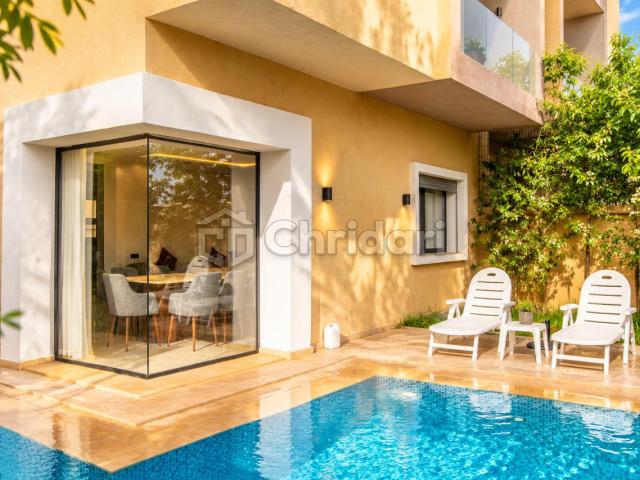 Villa avec piscine et vue sur les montagnes de l'Atlas à Marrakech - photo 5