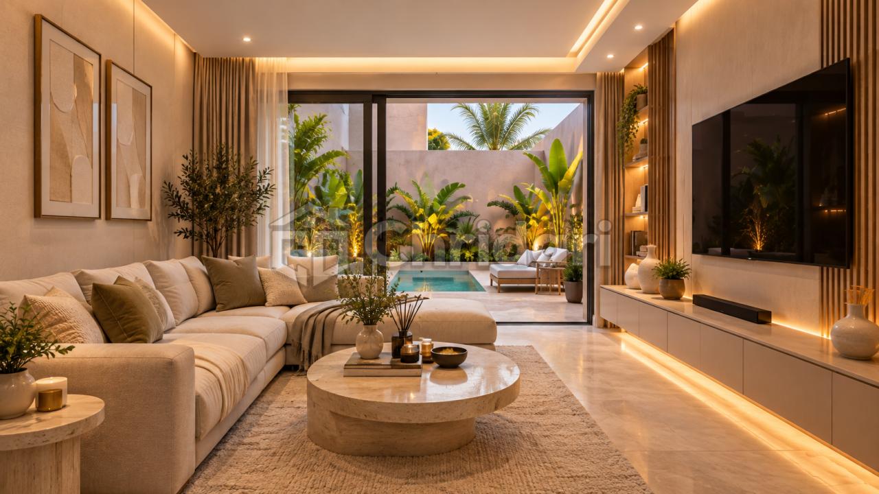 High-end 2-bedroom duplex in Victor Hugo, Marrakech