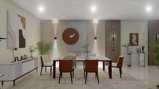 Modern duplex with pool