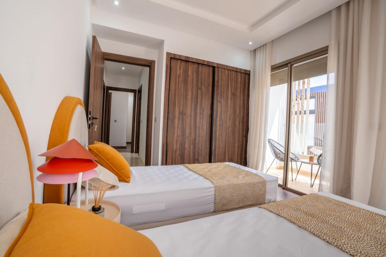 Appartement haut standing de 2 chambres à vendre à Agadir